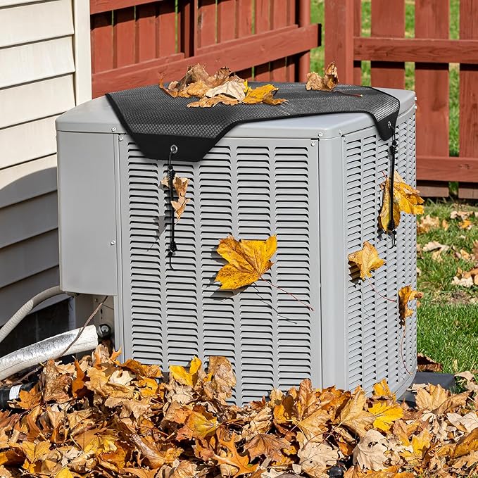 26x26 Central Air conditioner Covers for Outside, Larger Mesh AC Unit Covers Outdoor - Top Universal Defender