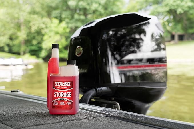 STA-BIL Storage Fuel Stabilizer | Keeps Fuel Fresh for 24 Months, Prevents Corrosion, Gasoline Treatment Additive that Protects System, Gas Stabilizer for Storage, 32 oz. (6 Pack)