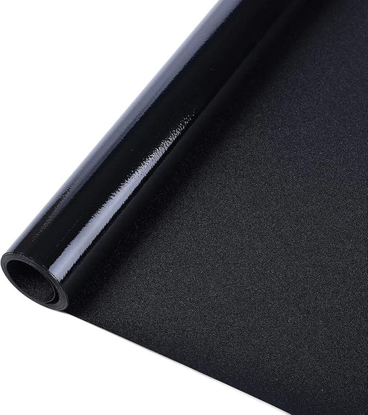 rabbitgoo Blackout Window Film, Sun Heat Blocking Privacy Cover for Glass, Removable Opaque Room Darkening Dark Black Out Window Covers Tint Shades for Home Day Sleep Light Blocker 35.4 x 78.7 Inches