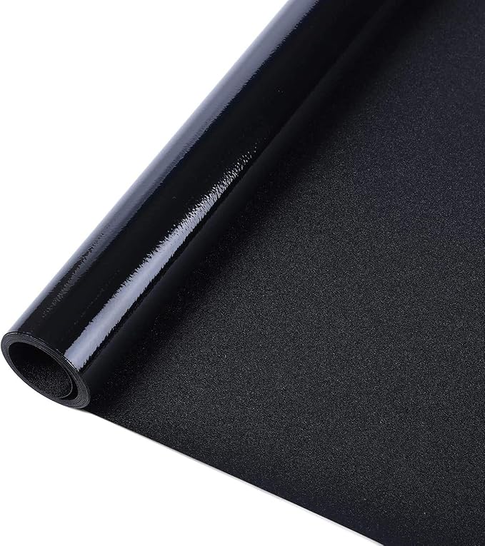 rabbitgoo Blackout Window Film, Sun Heat Blocking Privacy Cover for Glass, Removable Opaque Room Darkening Dark Black Out Window Covers Tint Shades for Home Day Sleep Light Blocker 17.5 x 157 Inches