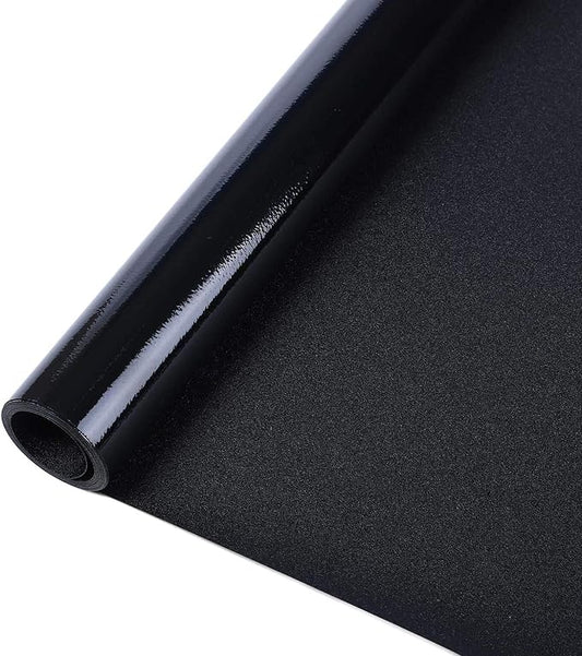 rabbitgoo Blackout Window Film, Sun Heat Blocking Privacy Cover for Glass, Removable Opaque Room Darkening Dark Black Out Window Covers Tint Shades for Home Day Sleep Light Blocker 17.5 x 118.1 Inches