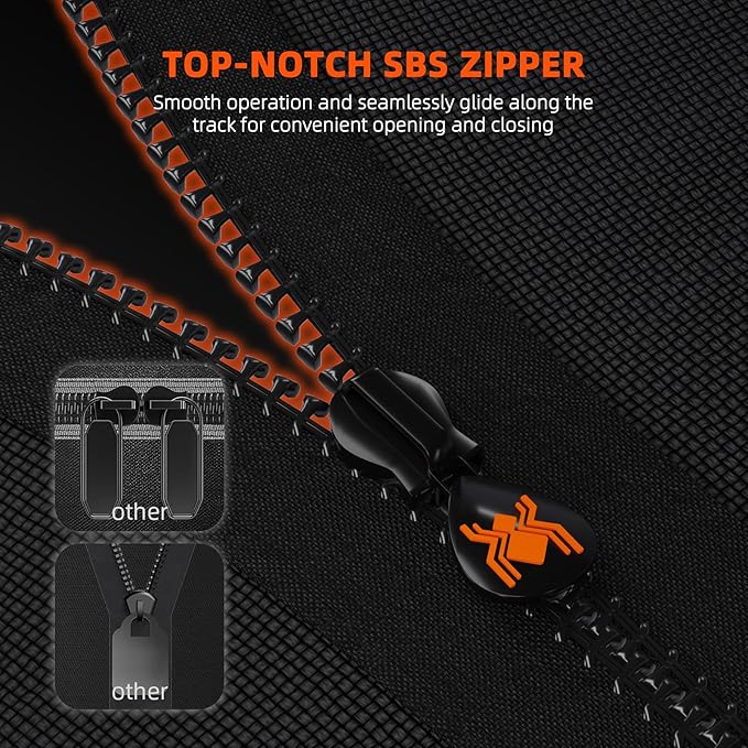 Spider Farmer 2.3x2.3x5.2 Grow Tent Pro-Grade, 28"x28"x63", with Observation Window Floor Tray, 1680D Thicken Mylar Canvas, 2x2 for Indoor Hydroponic Growing for SF1000, SE1500, G1500