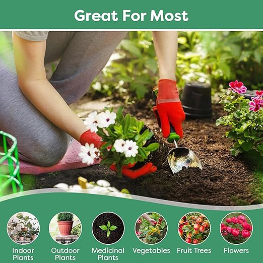 20-20-20 Water-Soluble Fertilizer β Powder for Liquid Plant Food for Indoor & Outdoor Plants, Orchids, Vegetables, Lawns, Flowers β 20 20 20 Fertilizer (20 QUARTS)