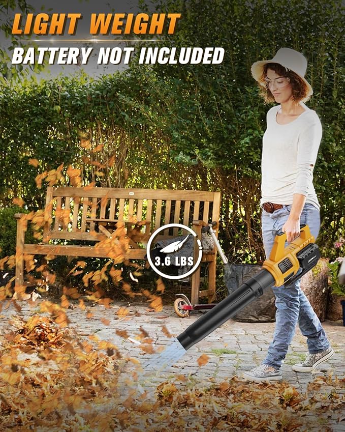 Cordless Leaf Blower and Hedge Trimmer Combo, Compatible with DEWALT 20V MAX Battery (Battery not Included)