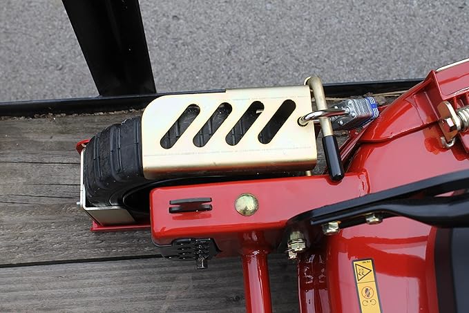 Jungle Jim's Jungle Boot to Secure Push and Some Commercial Mowers or Spreaders to Lawn and Landscape Trailer (SMALL - LOCKING)