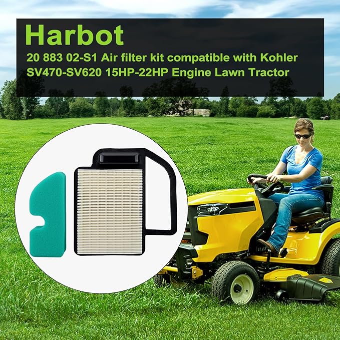 LTX 1045 Air Filter Tune up Maintenance Kit for Cub Cadet LT1042 LT1045 LTX1040 LTX1042 LTX1045 RZT42 Toro 98018 LX420 LX460 Lawn Mower