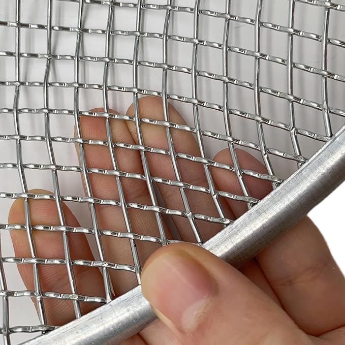 3 PCS Soil Sieve for Garen -12 inches Soil Sifter for Rocks Compost Suitable for 5 Gallon Drums 10mm,6mm,3mm