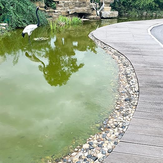 10 Pounds River Rocks for Landscaping, 2-3 inch Polished Pebbles for Indoor Plants, Decorative River Stones for Planters Vase Aquarium Rocks and Garden Rocks