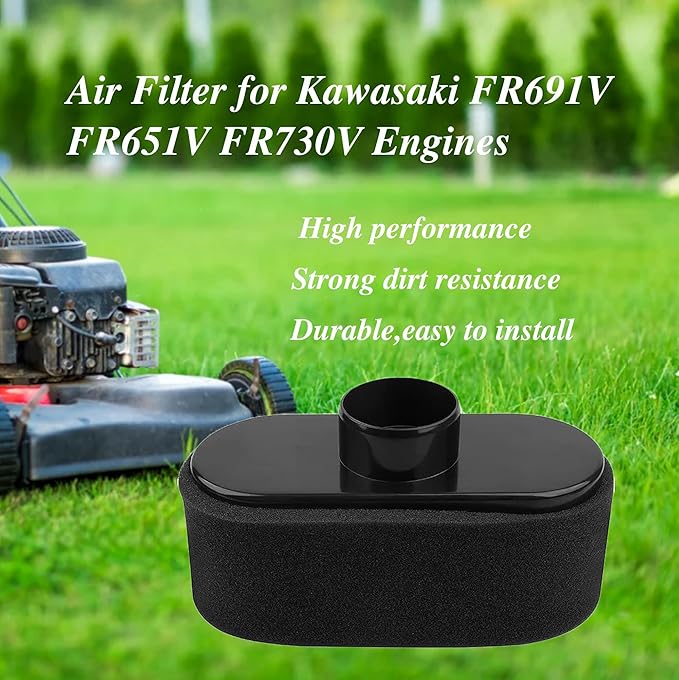 Tune Up Kit for Kawasaki FR691V FR651V FR730V Engines Replacement for FR691V Oil Filter 49065-7007 Air Filter 11013-0752 Fits for Cub Cadet ZT1 ZT2 50 Mower and Hustler Zero Turn Mower