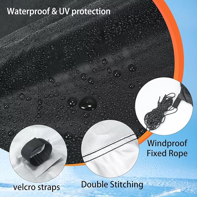 10x10 Canopy Replacement Top Only,Waterproof Pop Up Canopy Tent Top Replacement Cover Roof with Windproof Ropes for Straight Leg Frame, 420D Polyester for Outdoor Garden Pavilion Sun Shade(Beige)