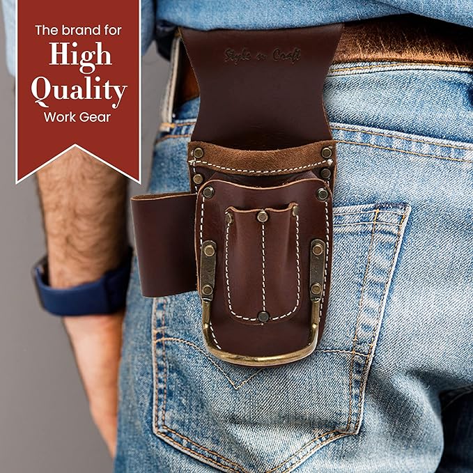 Style n Craft 9-Pocket Carpenter’s Nail and Tool Pouch