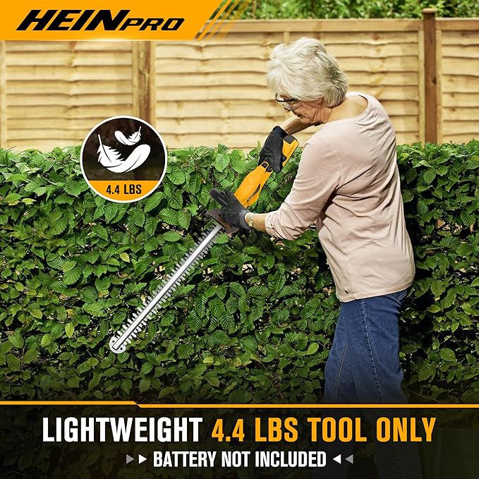20V Cordless Leaf Blower and 22 Inch Hedge Trimmer Combo Compatible with DEWALT 20V MAX Battery (Battery not Included)