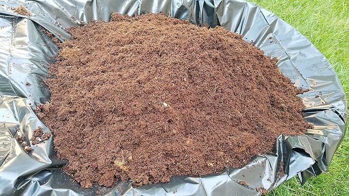 Verdana Coco Coir Brick – 10 Lb Compressed Coconut Fiber Block Expands to 18 Gallons – Potting Mix, Raised Bed Soil & Peat Moss Alternative for Organic Gardening & Seed Starting