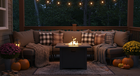 5 Ways to Turn Your Patio into a Cozy Outdoor Living Room for Fall