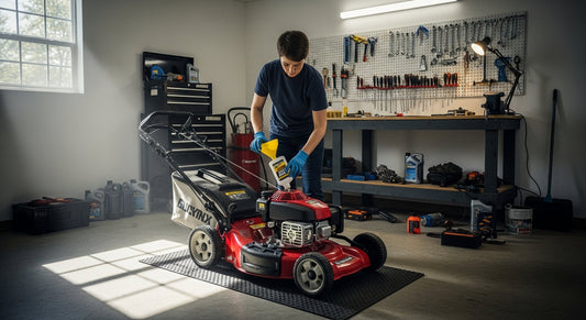 How to Winterize Your Gas-Powered Equipment (Mower, Trimmer, Blower)