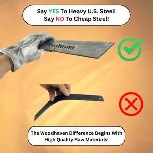 Woodhaven Black 4 Foot - Heavy Duty Made In USA - Indoor Outdoor - 1/4 Cord Firewood Storage Log Rack With Optional Seasoning Cover Combo Set - Metal Log Storage - 48” x 48” (No Cover)