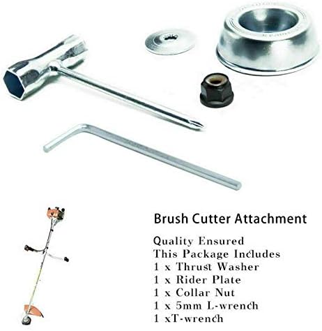 5pcs Blade Adapter Attachment Maintenance Kit for STIHL String Trimmers Brush Cutter Lawn Mower Blade Adapter Tools Accessories