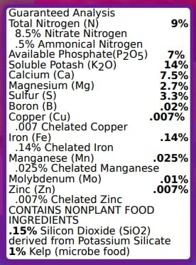 Mega Crop 1-Part Complete Base Nutrient - Hydroponic and Soil Fertilizer for Plants with Organics – Easy to Use for Max harvests
