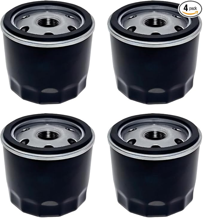 4 Pack 12 050 01 Oil Filter for Kohler 7000 Series Engine KH-12-050-01-S 12 050 01-S1 12-050-01-S 1205001S, Lawn Mower Oil Filter for Cub Cadet XT1 Compatible with Craftsman Troy Bilt Bronco