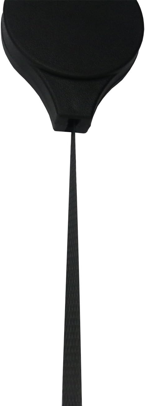 Ogrmar Plant Pulley Retractable Pulley Plant Hanger Hanging Flower Basket Hook Hanger for Garden Baskets Pots and Birds Feeder in Different Height Lower and Raise Pack of 4 (Black x4)