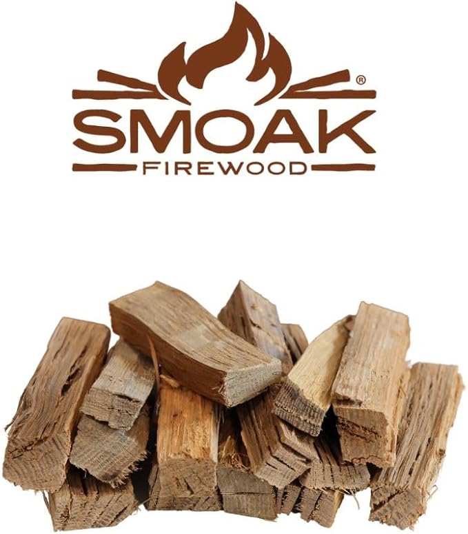 Smoak Firewood Cooking Wood Mini Splits - USDA Certified Kiln Dried (Cherry, 5-6in Tiny Pizza Oven Wood) for Portable Pizza ovens (729 Cubic Inches)