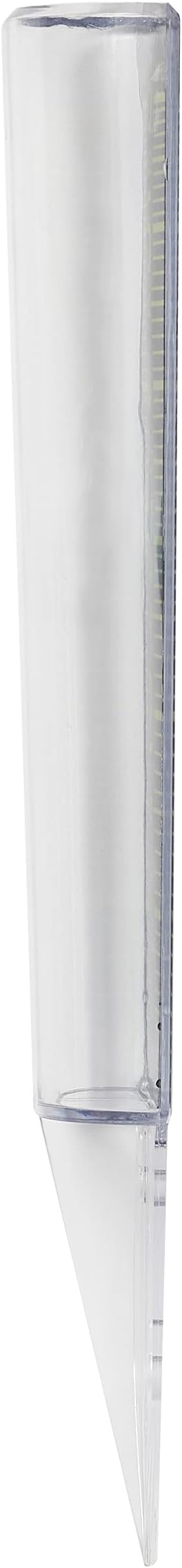 Taylor Glow-In-The-Dark Mountable Rain Gauge, Measure and Monitor Precipitation, Easy to Read for Backyard, Patio, Garden, and Lawn, 6-inch, Black and Green