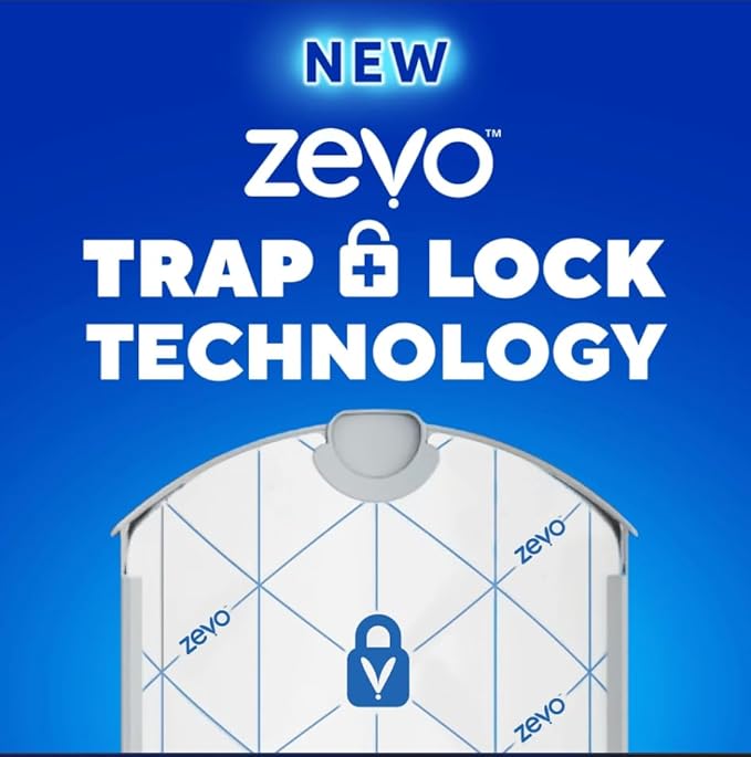 Zevo Indoor Bug Catcher Kit – 2 Plug-in Devices & 6 Refill Cartridges | Odorless Fly Trap for Gnats, Fruit Flies & Mosquitoes | Mess-Free & Safe for Indoor Use