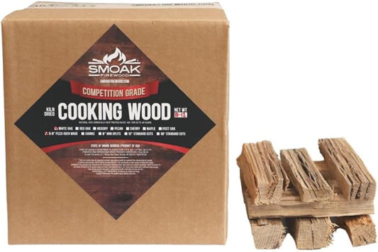 Smoak Firewood Cooking Wood Mini Splits - USDA Certified Kiln Dried (Cherry, 5-6in Tiny Pizza Oven Wood) for Portable Pizza ovens (729 Cubic Inches)