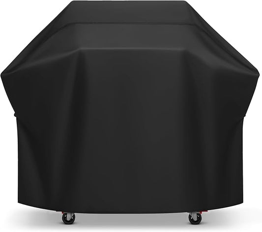 Arcedo 65 Inch Grill Cover Waterproof and Fade Resistant Barbecue Gas Grill Covers for Outside, All Weather Protection Compatible with Weber Char Broil Nexgrill and More Grills