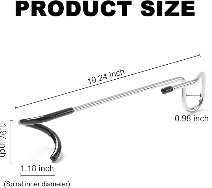 2 PCS Bird Feeder Hanger Hooks, Camping Lantern Hooks, Yard Plant Hangers, Windproof Tree Branch Hook for Wild Bird House Feeder Holder Camping Tent Pole Lamp