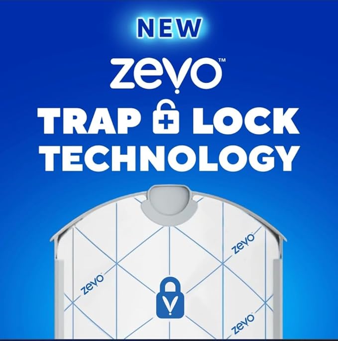 Zevo Flying Insect Trap Refills Cartridges – Attracts & Traps Flying Insects – Works with Zevo Indoor Insect Trap (8 Refills Cartridges)