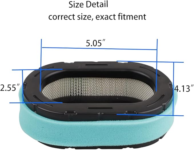 32 083 09-S 32 883 09-S1 Air Filter for Kohler 7000 Series Engine KT715 KT725 KT730 KT735 KT740 KT745 22hp- 26 hp Air Filter for Cub Cadet Craftsman MTD Lawn Mower