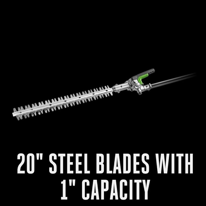 EGO Power+ HTA2020 20-Inch Carbon Fiber Hedge Trimmer Attachment for EGO 56-Volt Lithium-ion Multi Head System