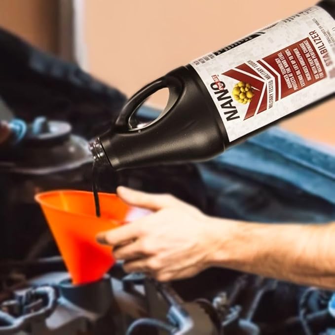 Oil Stabilizer High Mileage Engine Treatment Additive Reduces Friction & Wear Improves Horsepower & Oil Pressure Protects Against Viscosity Breakdown Extends Oil Life Compatible 32oz