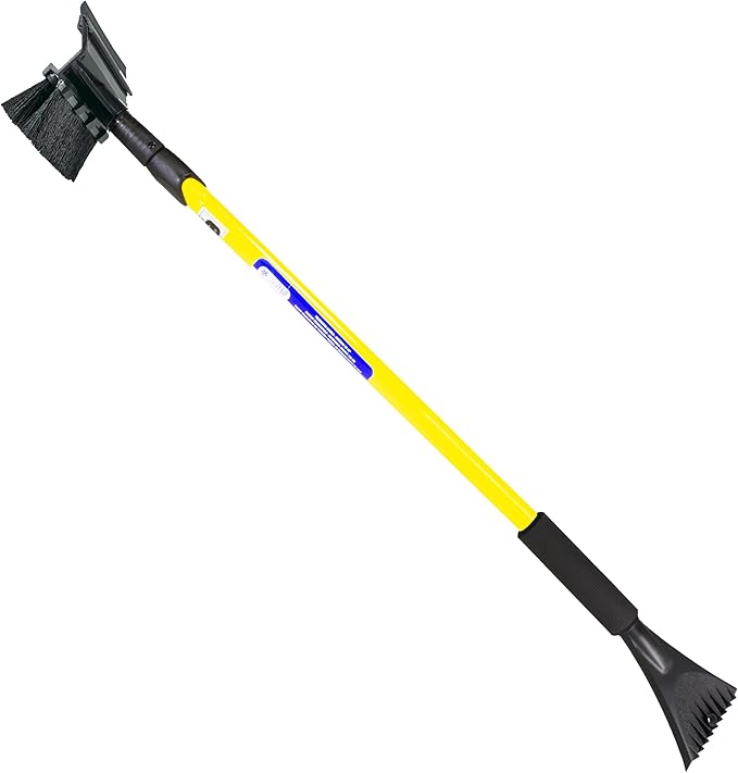 SubZero 2610XM 52" Super Extender Snowbroom with Integrated Squeegee and Ice Scraper (Colors may vary)