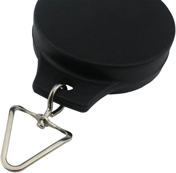 Ogrmar Plant Pulley Retractable Pulley Plant Hanger Hanging Flower Basket Hook Hanger for Garden Baskets Pots and Birds Feeder in Different Height Lower and Raise Pack of 4 (Black x4)