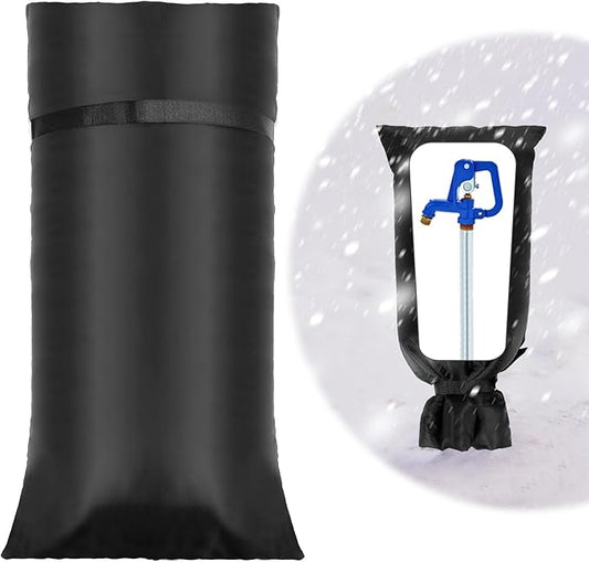 28'' x 15'' Large Faucet Cover for Winter, Outdoor Hydrant Covers Freeze Protection, Waterproof Faucet Sock for Spigot Garden Lawn Yard Farm Bibb Pipe