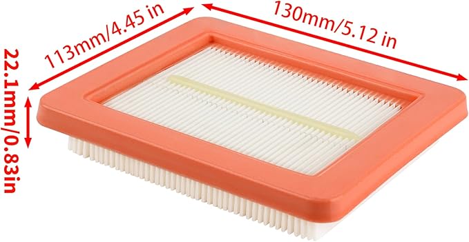 GCV160 Air Filter Fuel Filter for Honda GCV160 GCV170 GCV190 GCV200 GC160 GC190 Engine 17211-Z8B-901 Air Filter 16952-Z8B-000 Fuel Filter Tune up Kit for Honda HRX217 HRN216 Lawn Mower Parts