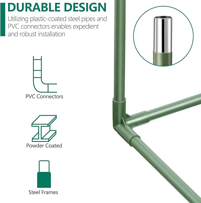 Mini Indoor Greenhouse Tabletop Garden Nursery Plant Cover Tent Humidity Domes for Home Gardening Germination and Seedling Propagation - 23x12x16.5 Inches