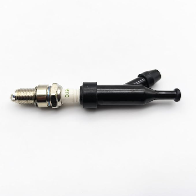 Strongthium Spark Plug GX390 GX160 GX 200 270 120 240 340 for Honda Engines Champion Generators Coleman Predator 212 cc for NGK BP6ES TORCH F6TC & Boot Cap