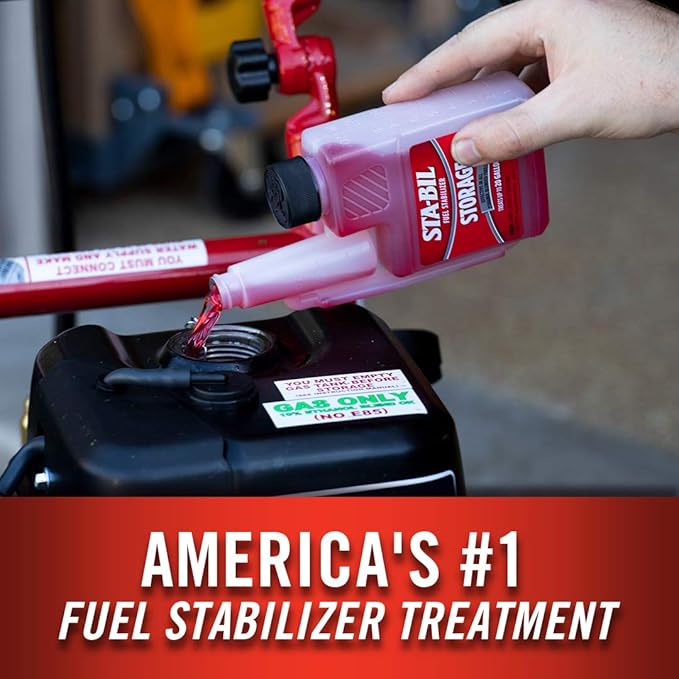 STA-BIL Storage Fuel Stabilizer - Keeps Fuel Fresh for 24 Months - Prevents Corrosion - Gasoline Treatment That Protects Fuel System - Fuel Saver - Treats 20 Gallons - 8 Fl. Oz. (22211) (Pack of 2)