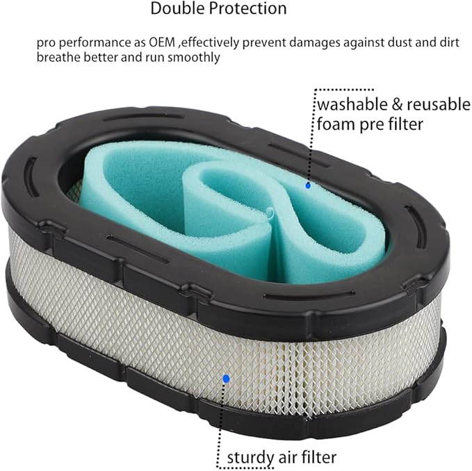 32 083 09-S 32 883 09-S1 Air Filter for Kohler 7000 Series Engine KT715 KT725 KT730 KT735 KT740 KT745 22hp- 26 hp Air Filter for Cub Cadet Craftsman MTD Lawn Mower