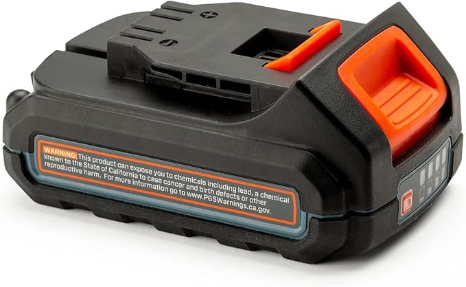 SENIX X2 20 Volt Max* 18-Inch Battery Powered Cordless Hedge Trimmer, Brushless Motor, Double-Sided Dual Action Blades, 3/4" Cutting Capacity, Includes Blade Cover, 2.5 Ah Battery & Charger (HTX2-M)