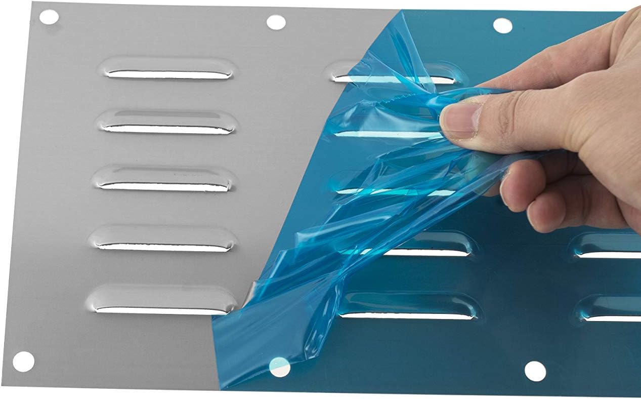 Stainless Steel Venting Panel for Grill Accessory, Masonry Fire Pits and Outdoor Kitchens, 15" by 6-1/2"