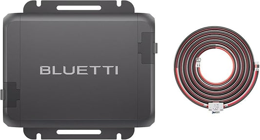 BLUETTI Charger 1, 560W Alternator Charger, Fast DC-DC Charger for Portable Power Stations, 6X Faster Than Cigarette Chargers, Compatible with 95% Solar Generator, Perfect for Road Trips, RVing