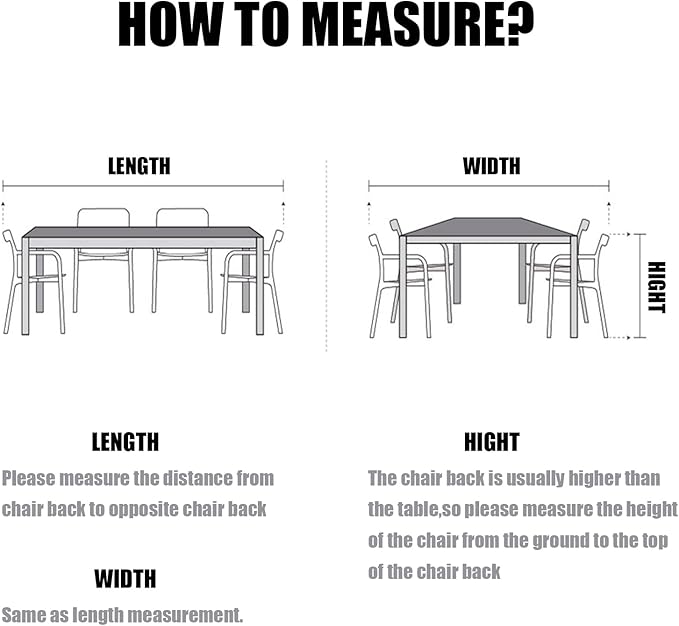 LCOGD Patio Furniture Cover,Outdoor Furniture Covers Waterproof General Purpose, Outdoor Sofa Sets Covers Heavy Duty Windproof Anti-UV135.5”Lx83”Wx30”H