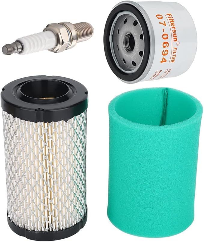 Hipa 22 883 01-S1 Air Filter for 5400 Series Maintenance Kit Cub Cadet XT1 Enduro LT 42 Oil Change Kit Kohler KS540 KS590 KS595 KS530 17 18 19 19.5HP Engine 22 083 01-S Lawn Mower Tune Up Kit