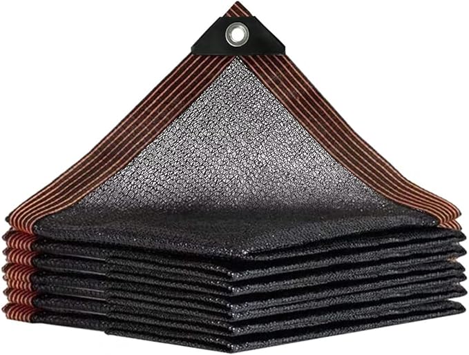 QLOFEI Shade Cloth for Garden, 40-50% Sunblock Mesh Tarp Shade Cloth with Grommets, Easy to Hang Sun Screens for Plants Greenhouse, Sun Shades Outdoor Patio Kennel Chicken Coop Pergola, 20x30 FT