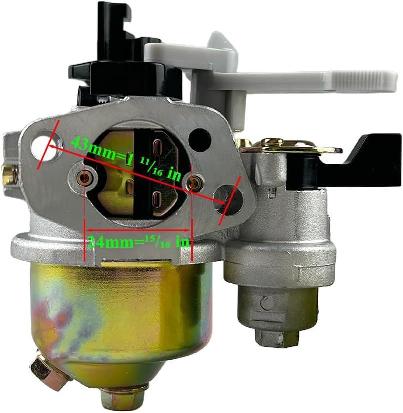 212 Carburetor Kit for Harbor Freight Predatot 212cc 224 w/Performance Jets 6.5HP 7HP Coleman CT200U EX BT200X Baja MB200 Mini Bike Go karts