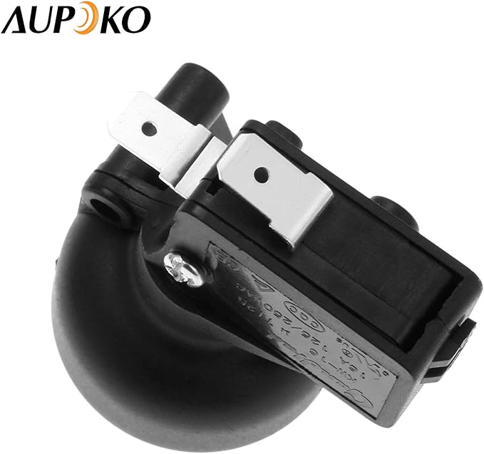 Aupoko Micro Anti Tilt Dump Switch for Patio Heater, 2Pcs THP-ATM Tip Over Switch Fits for Propane Gas Patio Heater Tank Top Cabinet heaters Outdoor or Room Heater FD4 Dump Switch 16A 125VAC 20A T125